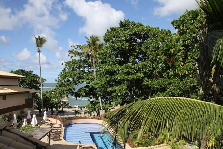 Apt na Praia do Forte em Condomínio frente mar! Exterior foto