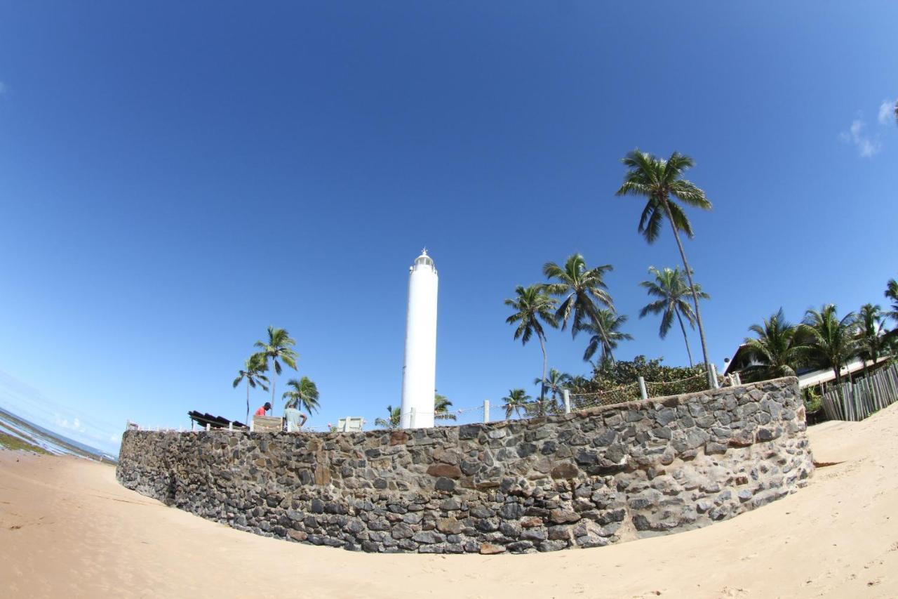 Apt na Praia do Forte em Condomínio frente mar! Exterior foto